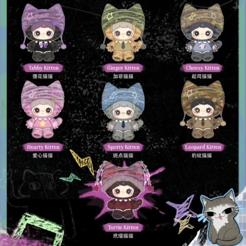 

Maymei Kitten Academy Series Blind box Mystery Plush Doll Surprise Bag Pendant Cute Keychain Toys Home Ornaments Exquisite Gifts
