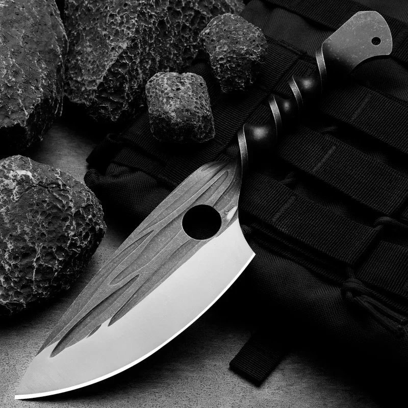 Coltello da picnic all'aperto di alta qualità per campeggio e caccia, un ottimo regalo per gli uomini che amano la natura selvaggia