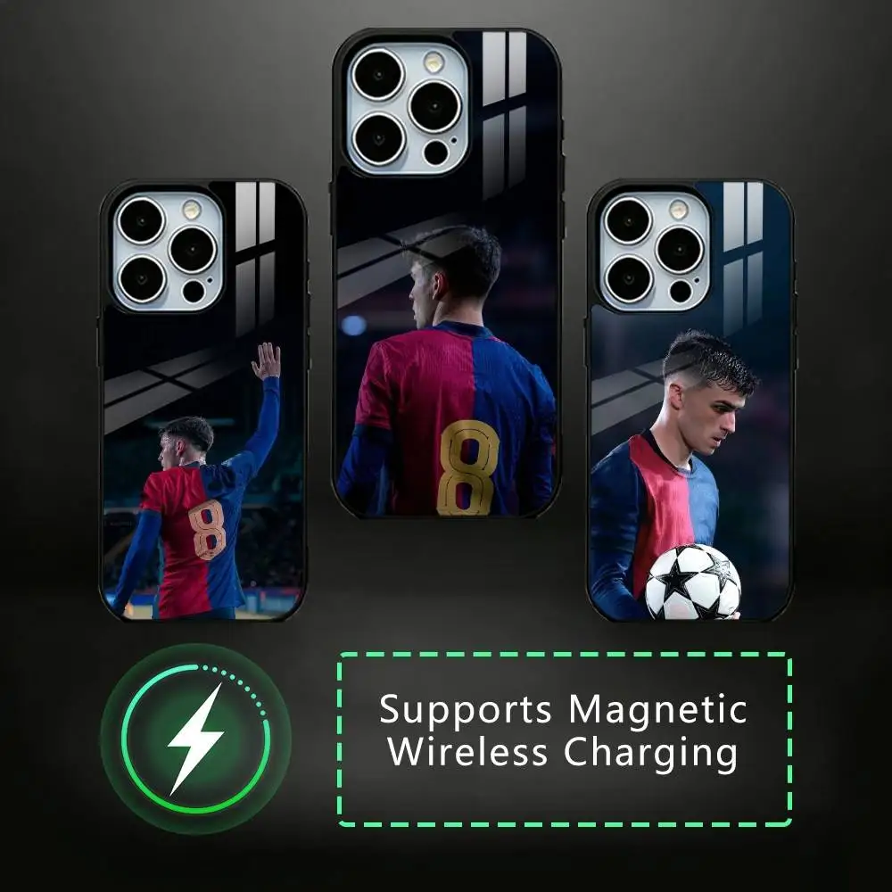 

Soccer Sport Pedro Gonzalez Lopez Phone Case For iPhone17,16,15,14,13,12,11 Plus,Pro Magnetic For Magsafe Wireless Charging