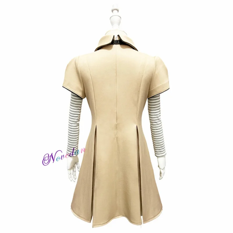 Costume cosplay m3gan per bambini adulti Parrucca Molle vestito bambola AI robot capelli set completo vestiti da festa di Halloween per ragazze donne