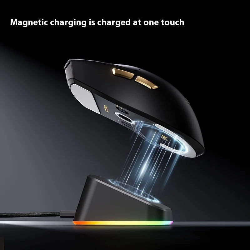 New MCHOSE K7 Ultra Mouse Paw3950 Tri Mode Wireless Mouse Lightweight 500mAh 8000Hz Gaming Mice PC Accessories For FPS Gamer