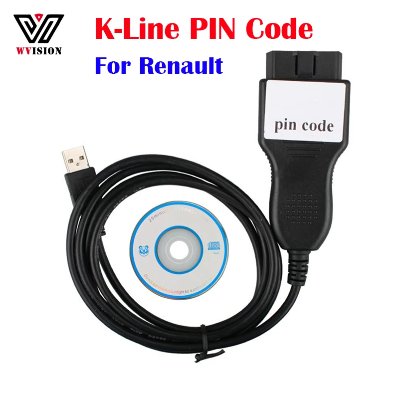 

For Renault PIN Code Reader Scanner Supports K-Line PIN Code Reading Key Programming For Renault K Line From 1996 To 2013