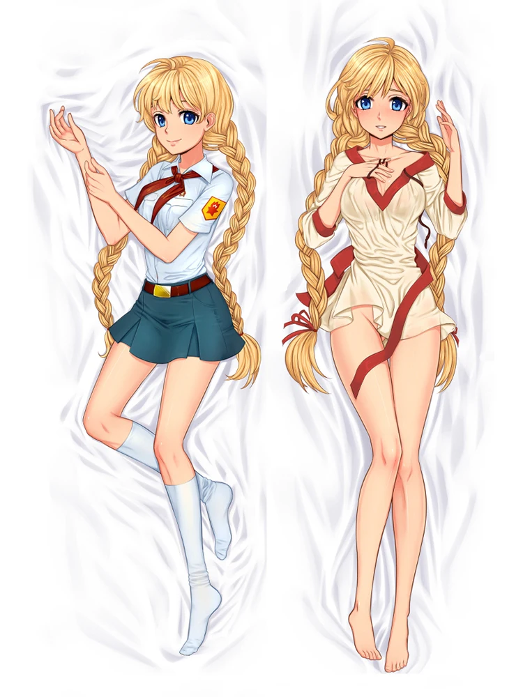 

Dakimakura Anime Slavya Double-sided Pillow Cover Print Life-size body pillows cover Adult pillowcase