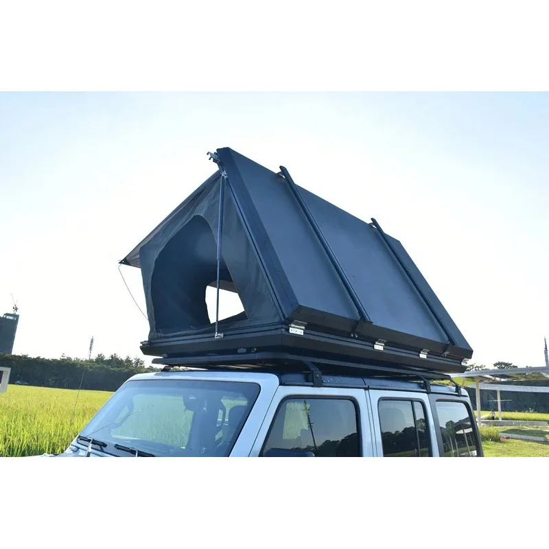 High Quality Aluminum Hard Shell Roof Top Tent for Outdoor Camping, Suitable for Car Use