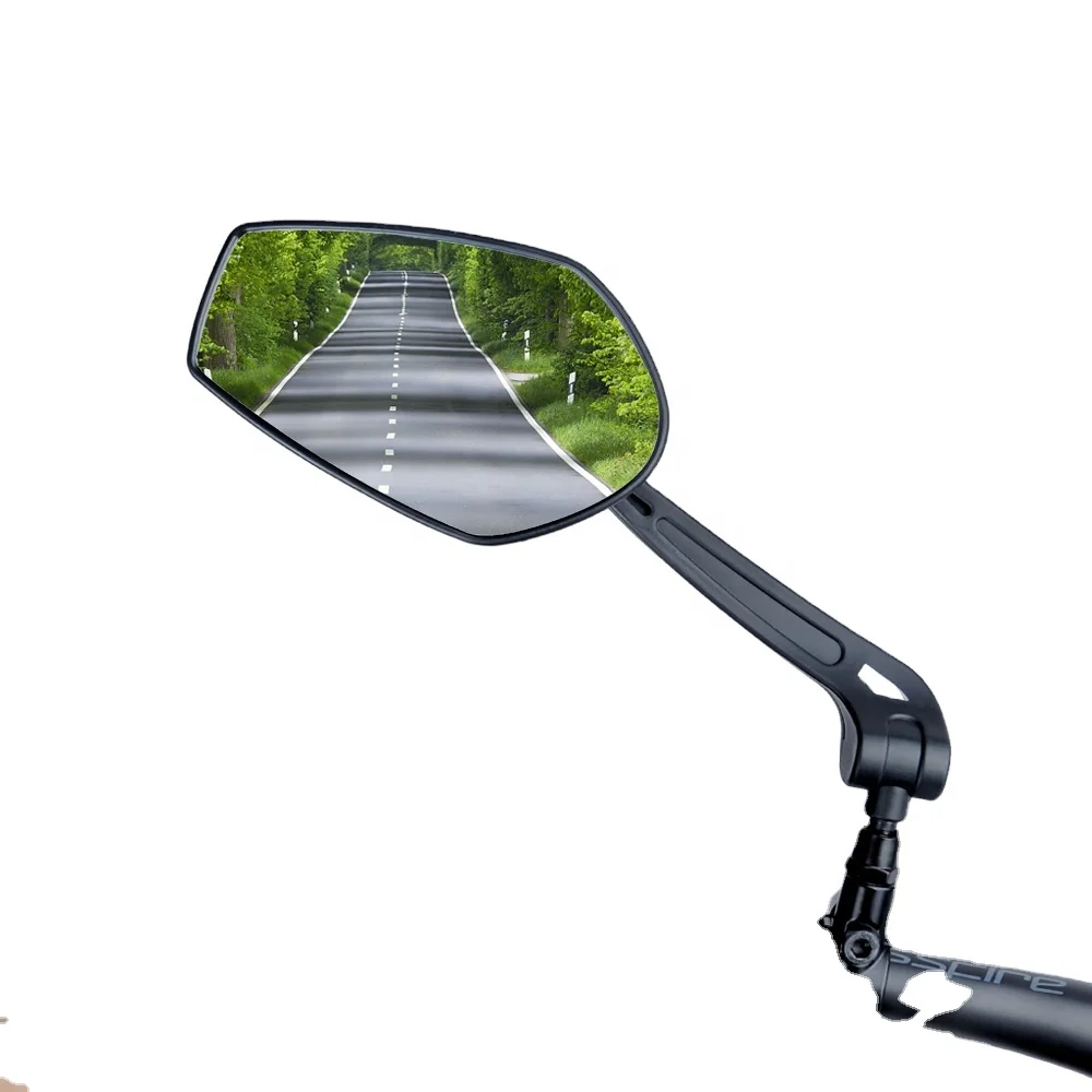 360 Degree Rotatable Bike Side Mirror Road Bicycle Handle Bar End Mirrors Cycle Rear View Mirror