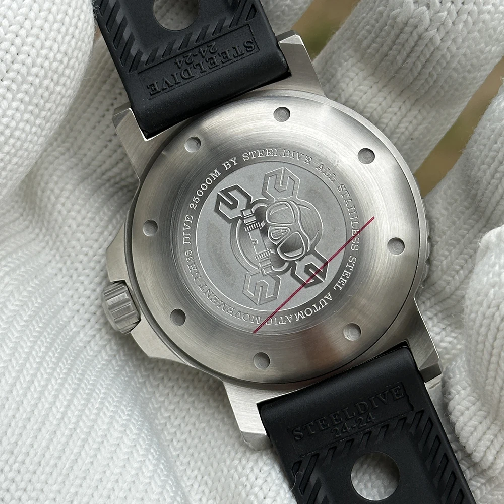 STEELDIVE SD1982H 46.5mm Ceramic Bezel Dive Watch