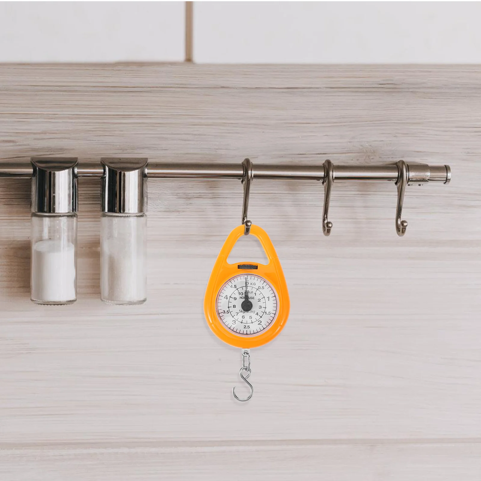 

Spring Mechanical Luggage Hanging Scale Portable Weighing Tool Mini Travel Scale Bright Color for Suitcase Baggage