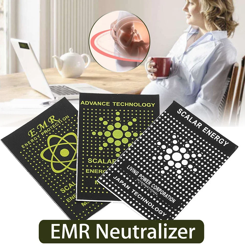 Anti-Radiation Protection Stickers EMF Neutralizer Quantum Shield Radiation Protection Sticker For Phone Electronic Equipment