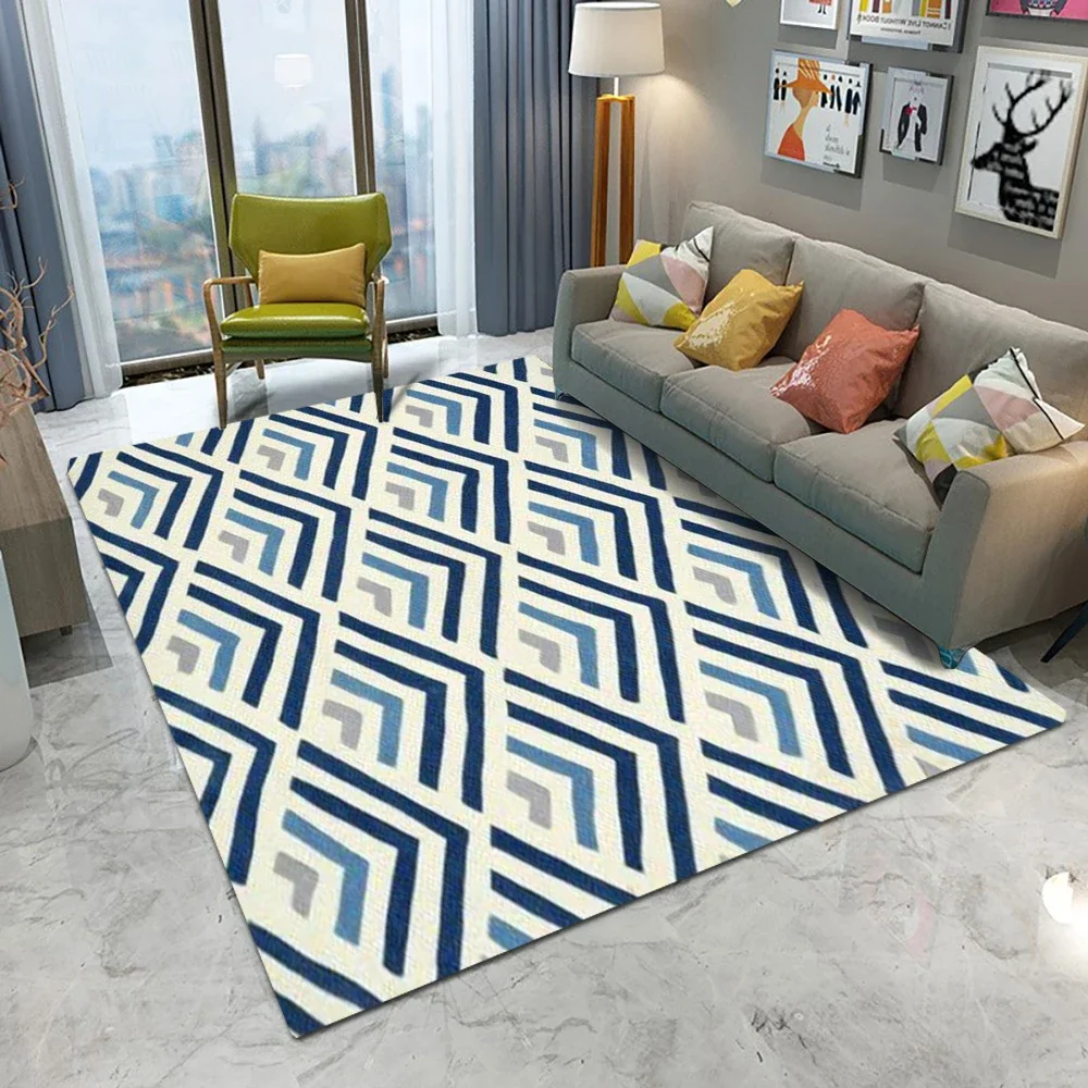 

Sofa Coffee Table Carpet Nordic Style Large Area Rug Soft Bedroom Non-Slip Floor Mat Modern Simple Living Room Decorated Carpets