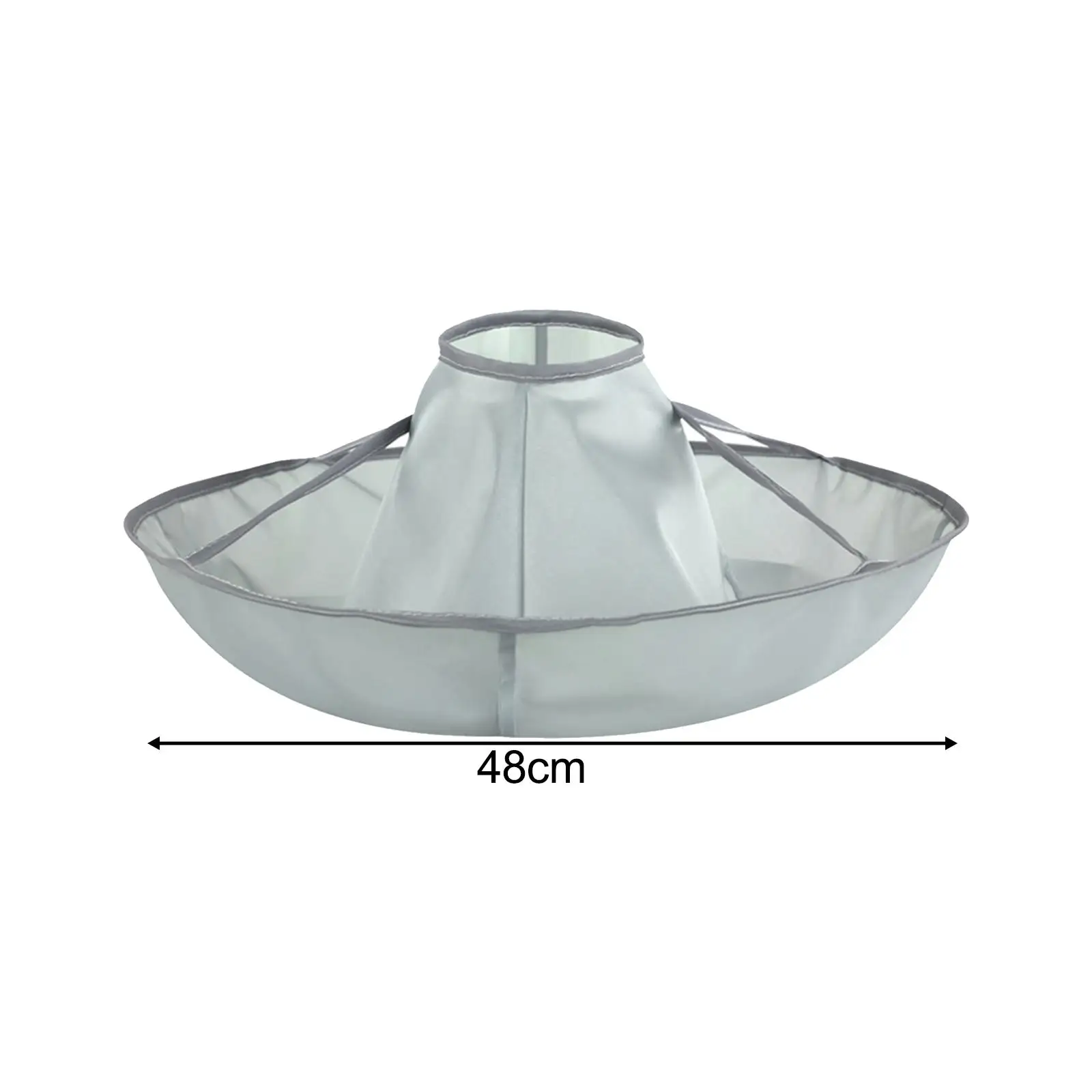 Capa de corte de cabelo infantil guarda-chuva capa de corte de cabelo para crianças diâmetro 48cm, ajustável, fácil