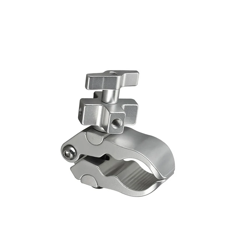 4-Pack Trussing Crocodile Clamp for Tube 10-30mm Load 5kg, Pipe Clamp Hook for Plastic Led Par Light