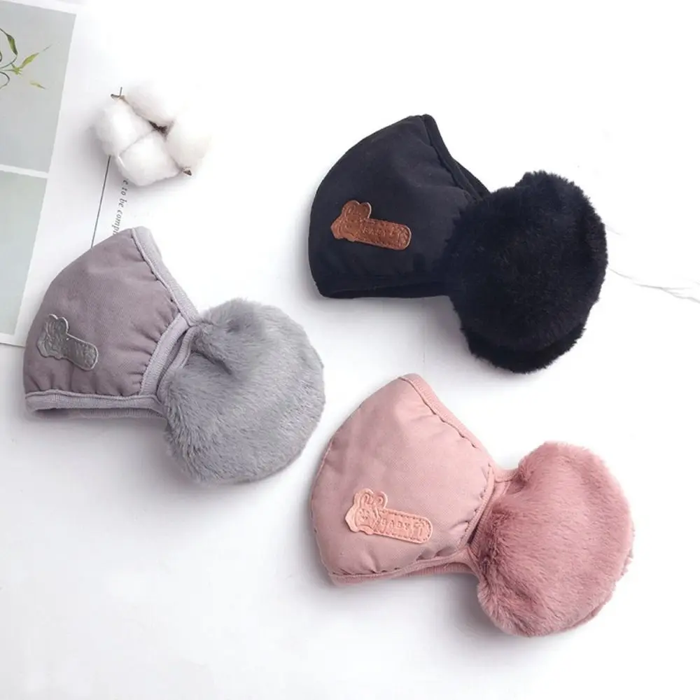 Orejeras para adultos transpirables a la moda, orejeras a prueba de frío para mujer, máscaras cálidas de invierno, calentador de orejas a prueba de viento para exteriores