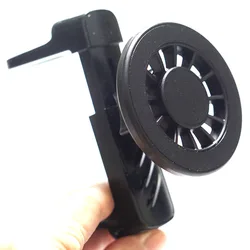 Universal Magnetic Car Round Air Vent Clip Bracket Cellphone Stand Strong Magnet Round Air Outlet Phone Mount For Iphone Samsung