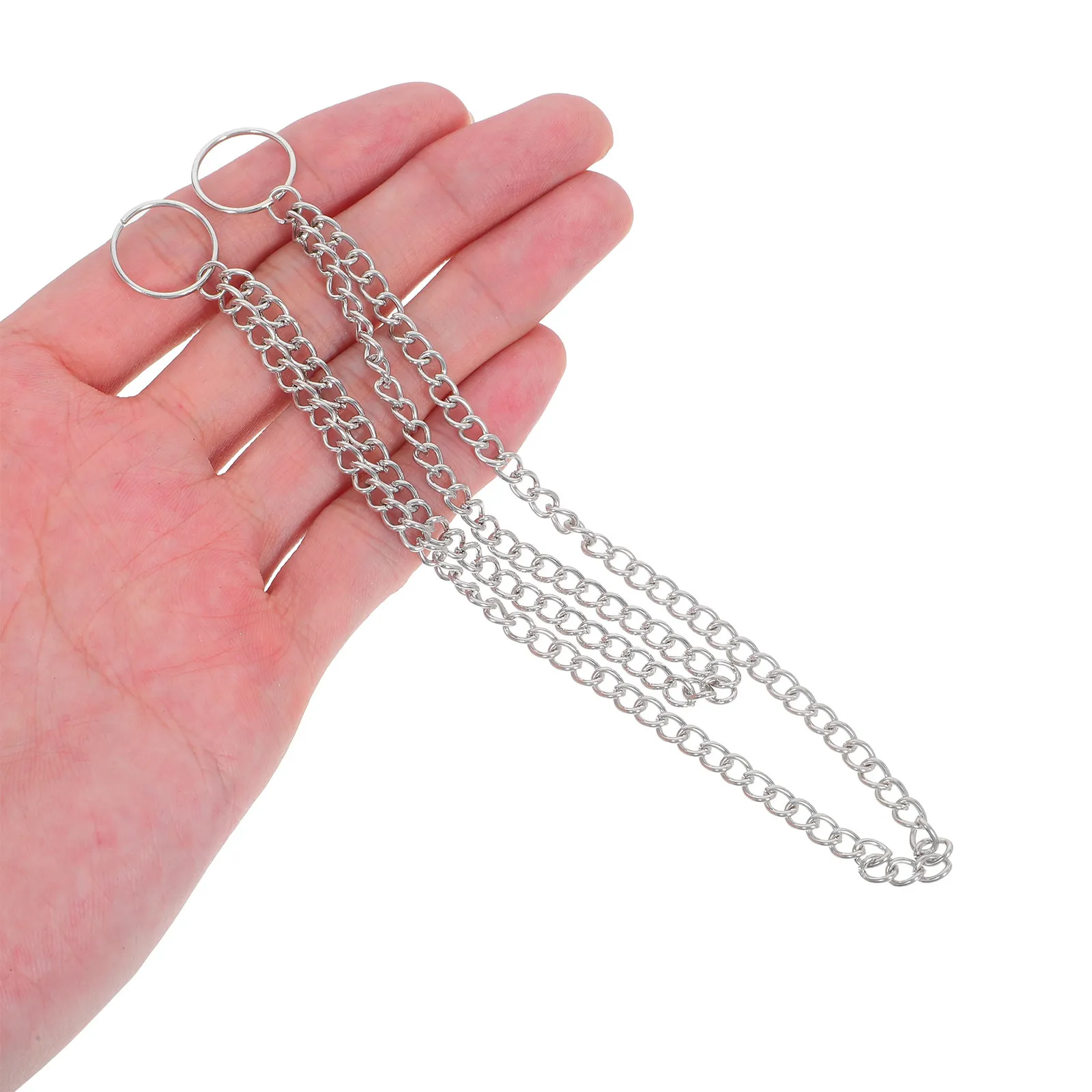 

5Pcs Hip Hop Braid Chain: Punk Style Metal Hair Chains for Women with Star Detail Headpiece for Street Dance Braided Hair