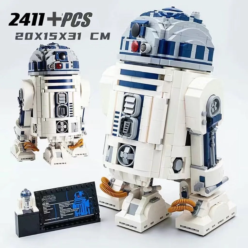 

2026 New stock robot space figure 75308 building block toy for adult birthday Christmas gift 2314pcs