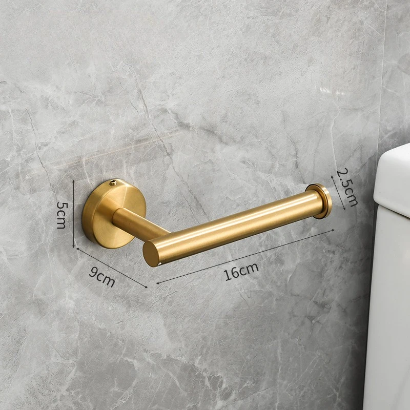 

Toilet Paper Roll Rack, Stainless Steel Wall-mounted Towel Rack, for Kitchen, Bathroom and Bathroom Dispensers