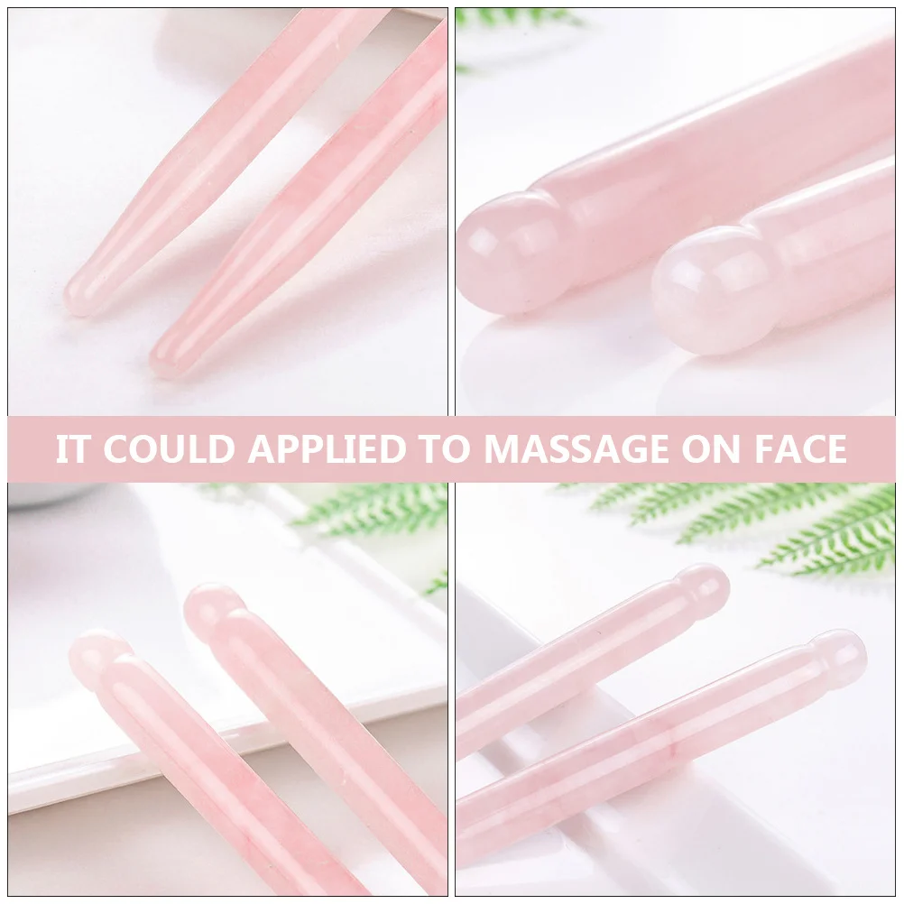 

Face Massage Tool Jade Rod Guasha Essential Oil Eye Stick Body Blood Circulation Improvement