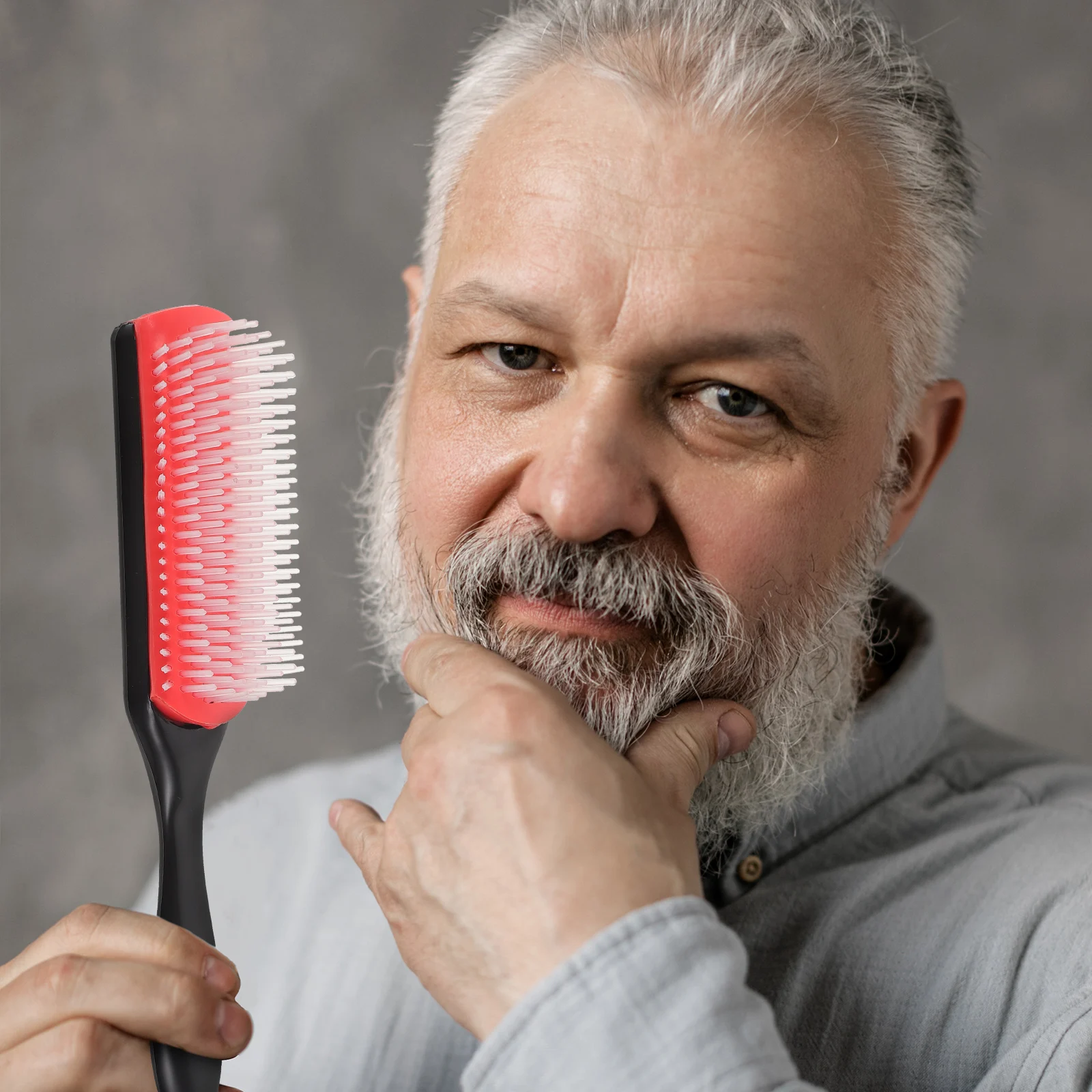 

Девять рядов расческа для укладки волос, антистатический профессиональный инструмент для парикмахерского салона для мужчин и женщин, плавное массажное портативное дизайнерское продвижение