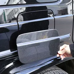 Real Carbon Fiber Gas Fuel Tank Cover Trim Fit For Mercedes Benz W464 W463a G63 G550 AMG 2019-2022