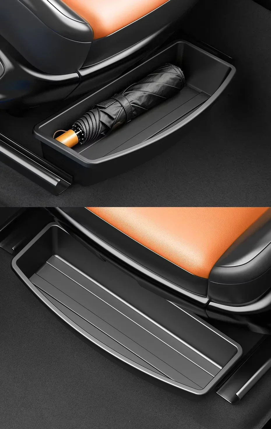 Aufbewahrungsbox unter dem Sitz Universeller Autositz-Organizer Abnehmbare Aufbewahrungsbox Gadget-Etui Universelles Zubehör – Detail 11