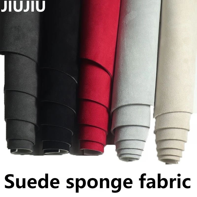 

Car Suede Roof Lining Roof Fabric Foam Interior Lining Protect Aging and Fading DIY Material Wrapping Fabric