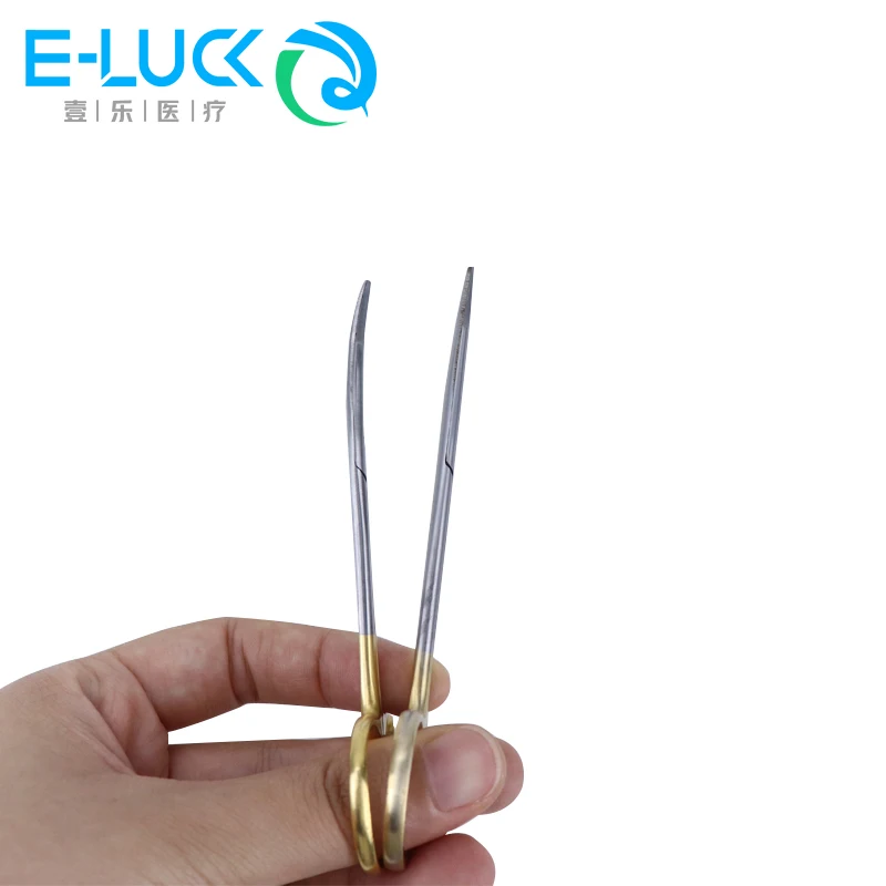 Dental Surgical Scissors Dissecting Scissors Stainless Steel Curved Straight Sharp Shears Dentistry Instruments For Clinic