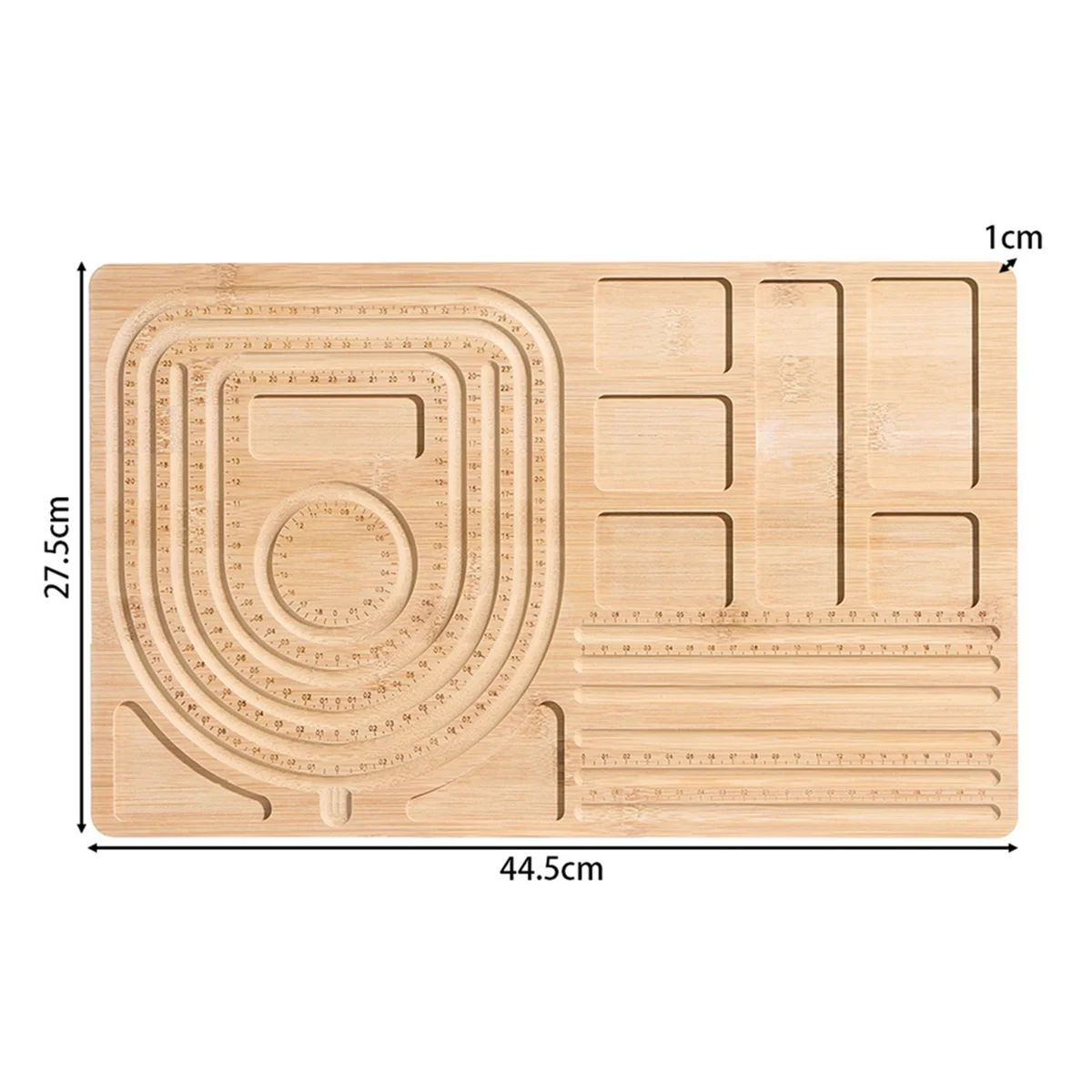 N18R لتقوم بها بنفسك حبة أداة مجوهرات تصميم صينية خشب متين مجوهرات صينية العرض تخزين حبة صينية الخيزران والخشب C