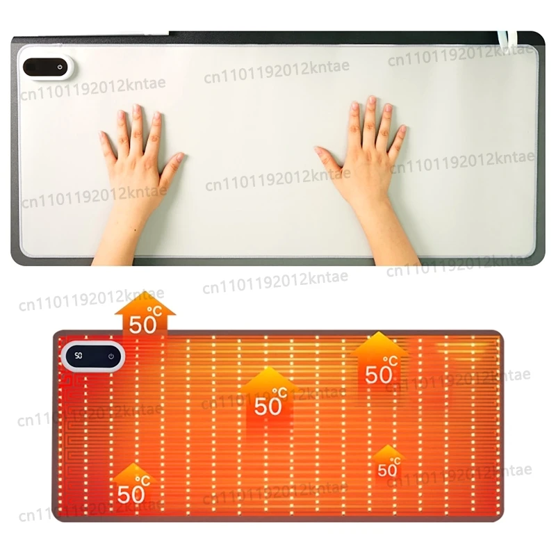5 Heating Grade Warm Desk Pad Desk Hand Warmer Touch Control Hand Heating Pad Gaming Mousepad Heating For Computer Keyboard