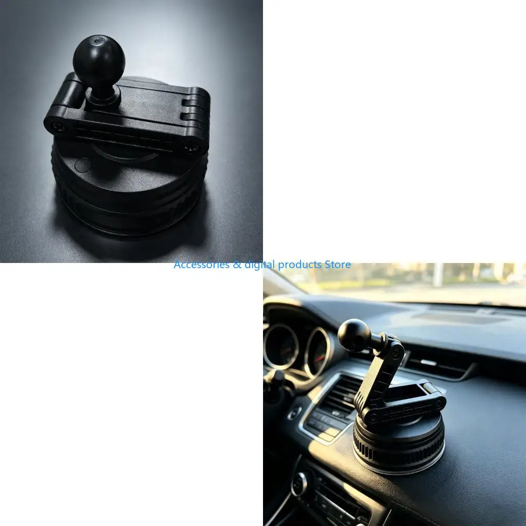 77JD Adjustable Suction Mount Base with 17mm Ball for Phone Viewing