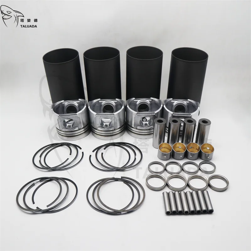 

Комплект вкладышей двигателя для экскаватора TALUADA для Komatsu PC130-7 PC130-7HKT 4D95 Комплект вкладышей двигателя HKT