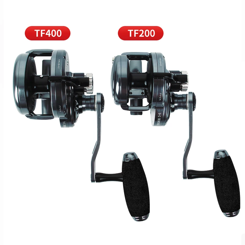 Metal High Quality Boat Fishing Reel Saltwater Max Drag 30Kg 9+2Bb Cork Handle Overhead Slow Jigging Fishing Reel