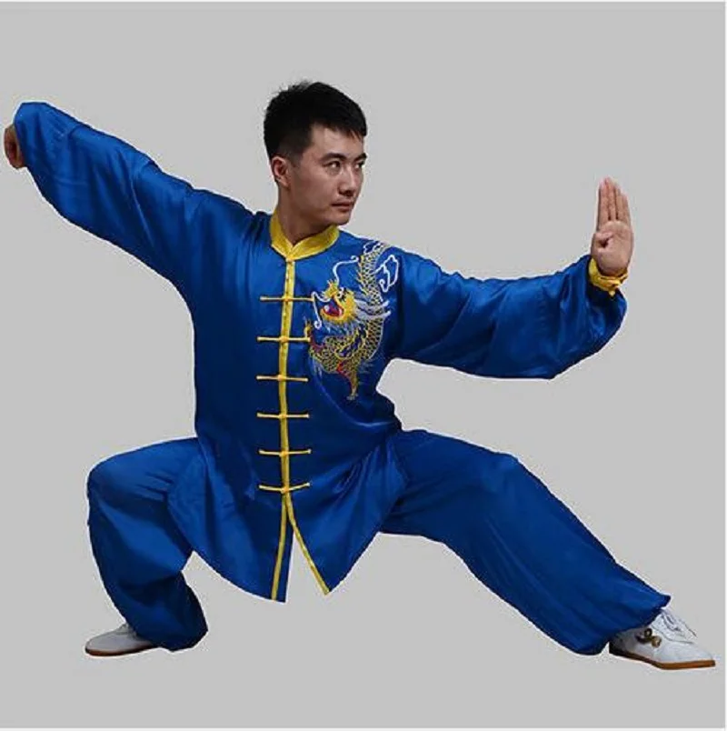 Wholesale Chinese Style Men Women Tai Chi Clothing Kung Fu Martial arts Uniform Suit Casual Outdoor Sport Jacket Pants Sets