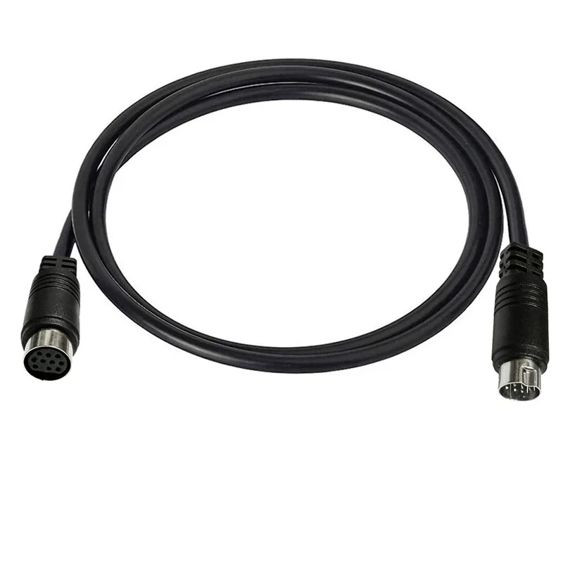 s-video mini din cable 10 pin connector male to female 10 pin mini din cable Adapter for Audio vedio equipment