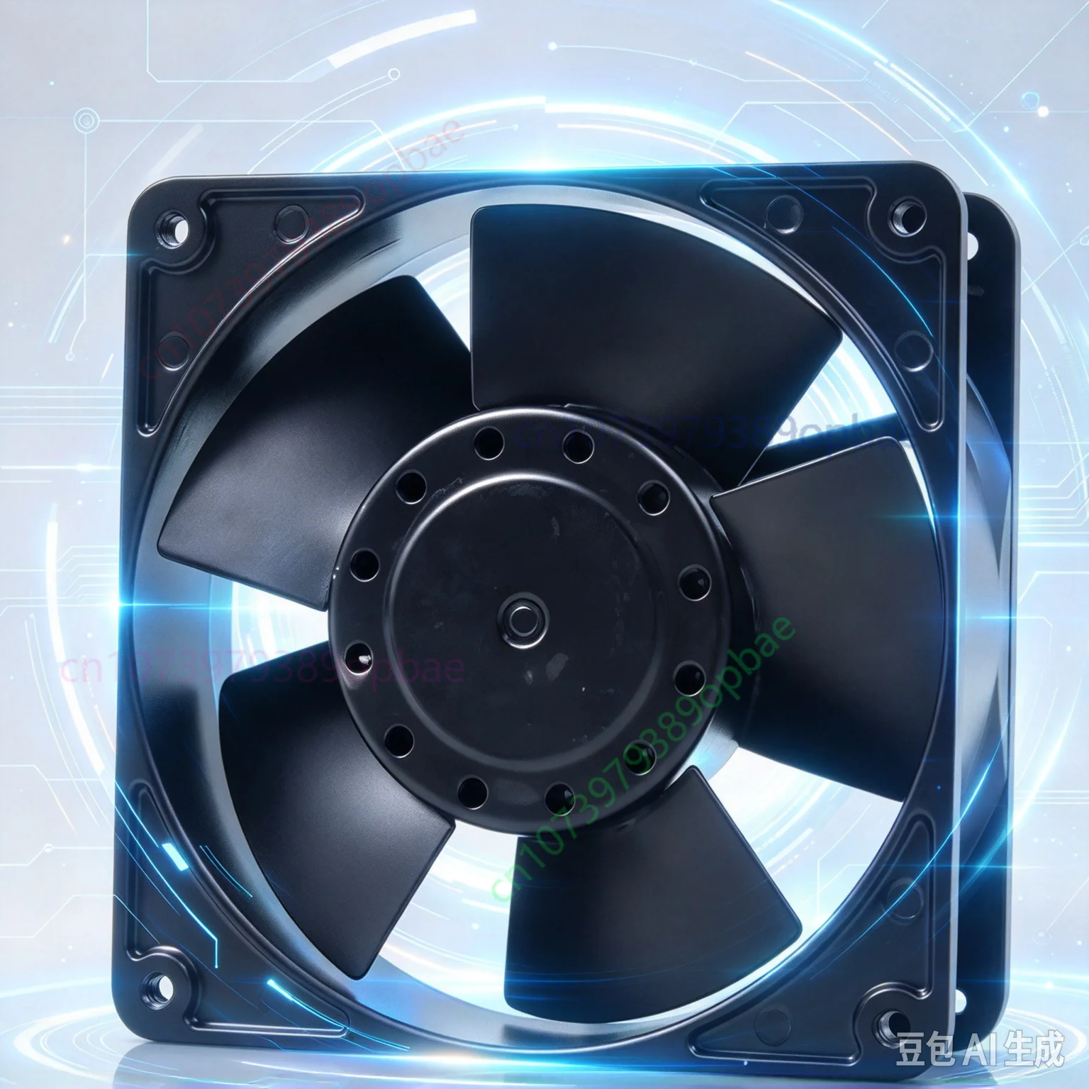 Replacement for 4E-230B 02 All-metal High-temperature Fan 230VAC 22/21W 12012038MM