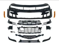 High Quality 2019-2023 SS Front Bumper Assembly ABS Plastic Easy Installation Fashionable Upgrade Replacement Clips