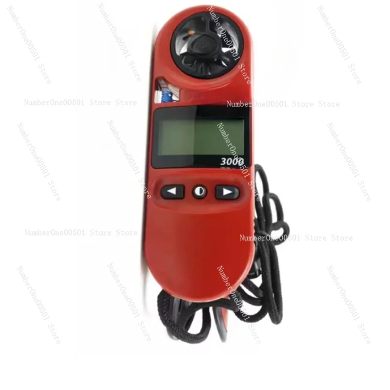 

Multi-Parameter Environmental Meter for Livestock Farming Measures Wind Speed Temperature Humidity Portable Weather Anemometer