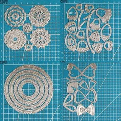 Lucky Goddess Metal Cutting Dies Flowers & Butterfly Diy Scrapbooking Photo Album Decorative Embossing Paper Card Crafts