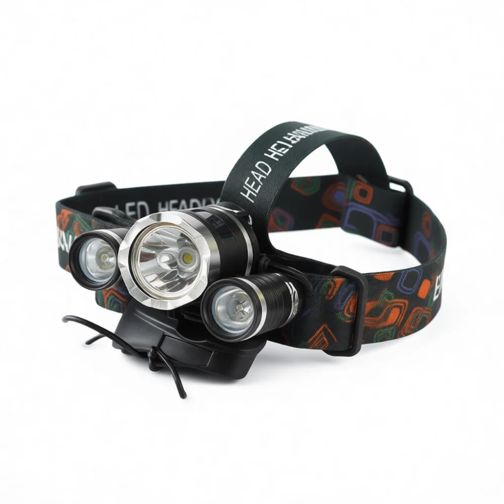 Headlamp Tactical Bright - Яркий светодиодный налобный фонарь с фиксированным