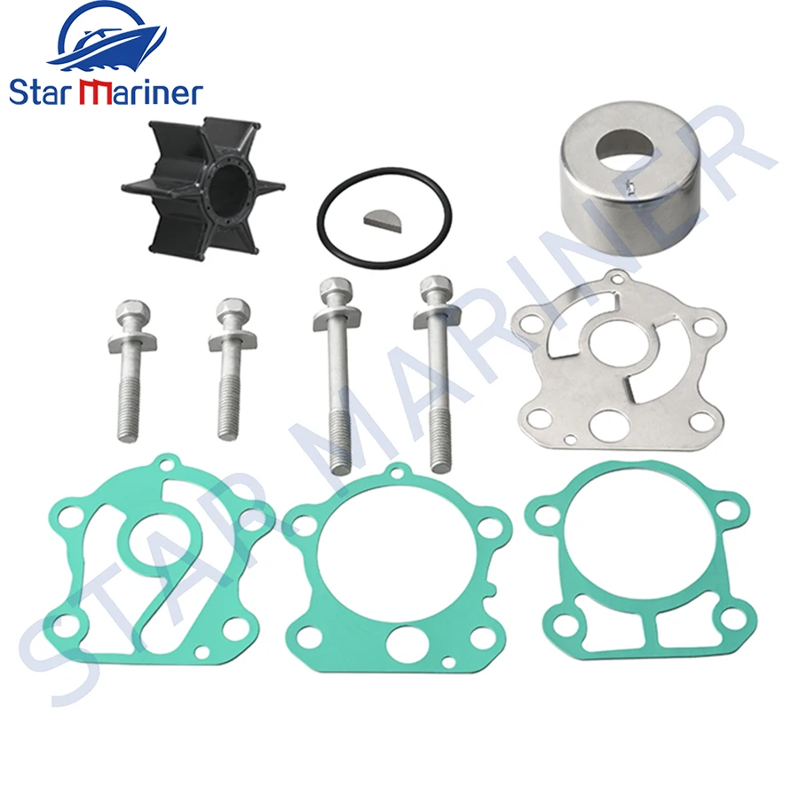 692-W0078 Water Pump Repair Kit For Yamaha Outboard Motor 2T 60HP-90HP Impeller Repair 692-W0078-00 692-W0078-02 Boat Engine