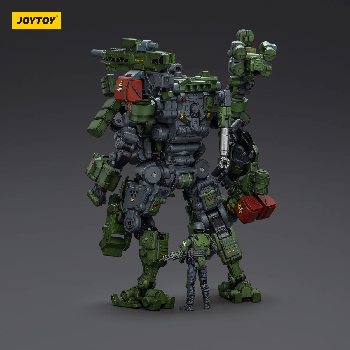 Spot JOYTOY Dark Source JT6229 God of War 86-II 04 Heavy Fire Defense Mecha 1:25 Soldier Model Play Figure Toy