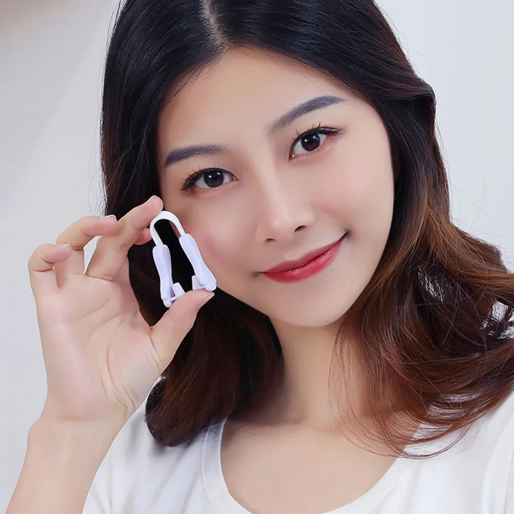 

2Pcs Silicone Nose Lifter Clip for Tool Ergonomic Design Nonslip Nose Shaper Corrector Straightener Lifting