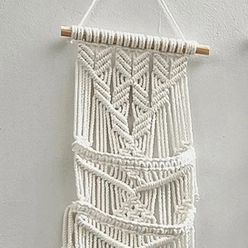 Ball Cap Hanger-Boho Macrame Cap Holder Wall Hat Organizer for Baseball Cap Holder Over Door,Hat Rack for Wall,Cap RackB-AT35