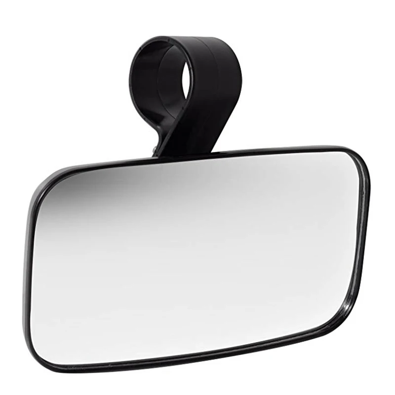 

Rear View Mirror Utv Accessories-Mirrors Best For 1.5 Inch-2 Inch Mount Wide Angle Center-High Impact Abs Housing & Universal Ro