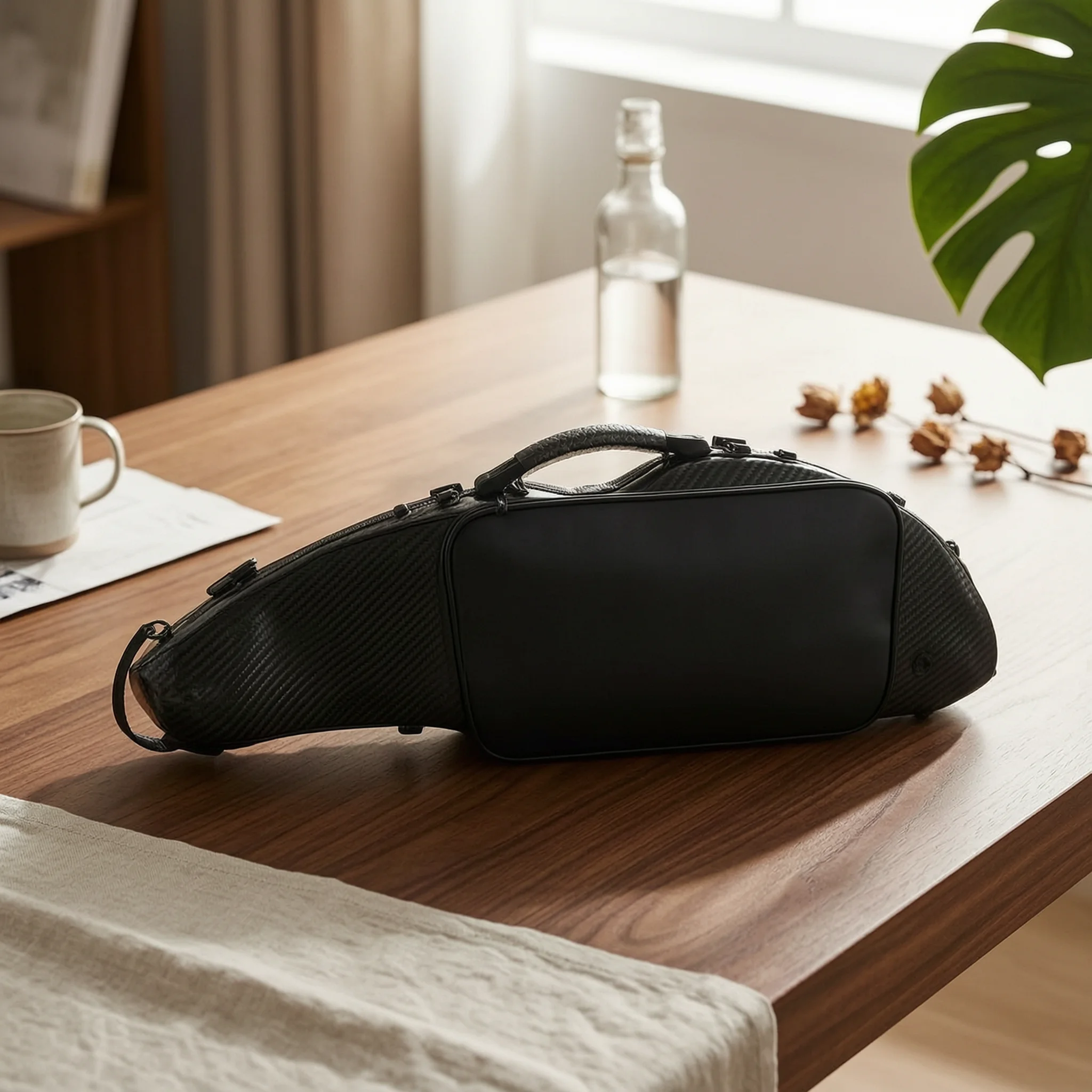 4/4 Violin Case Hard-Shell Full Size Violin Case High-Strength Sturdy for Violinists, Travel, Rehearsals