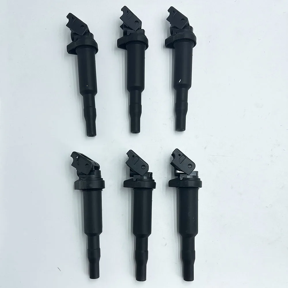 NEW 6PCS Ignition Coils 0221504470 12138616153 12137594937 221504470 For B-MW 325i 328i 525i 530i 330i 650i X3 X5 M3 Z4