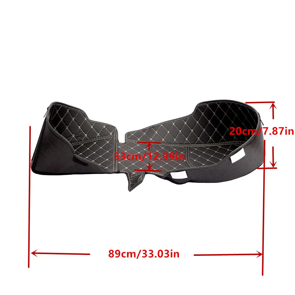 Motorcycle seat cushion lining For Yamaha XMAX300 waterproof PU Cushion storage cushion for seat bucket Modification accessories