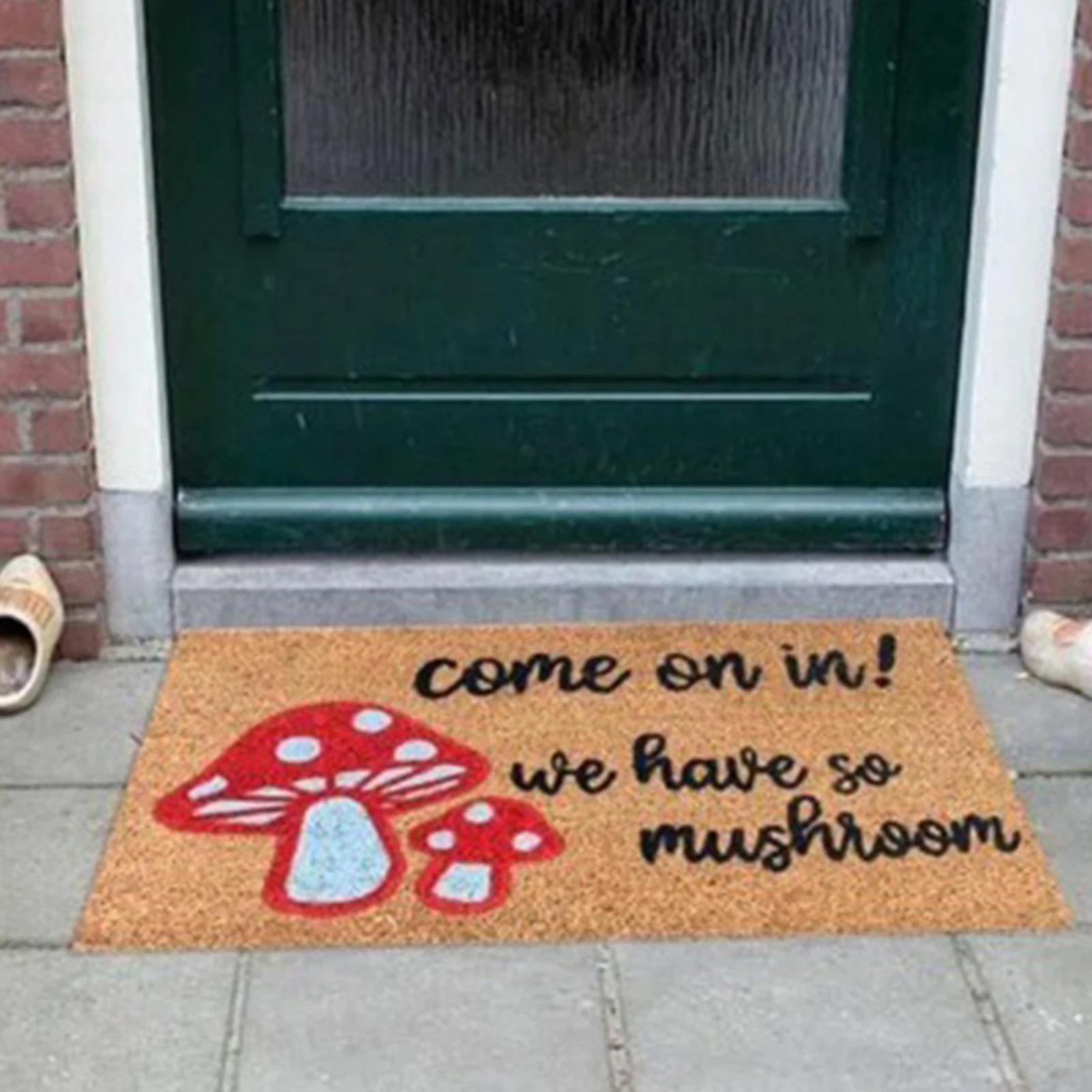 Non Slip Welcome Door Mats Low-Profile Front Door Indoor Doormat for Laundry Room Balcony Kitchen PR Sale