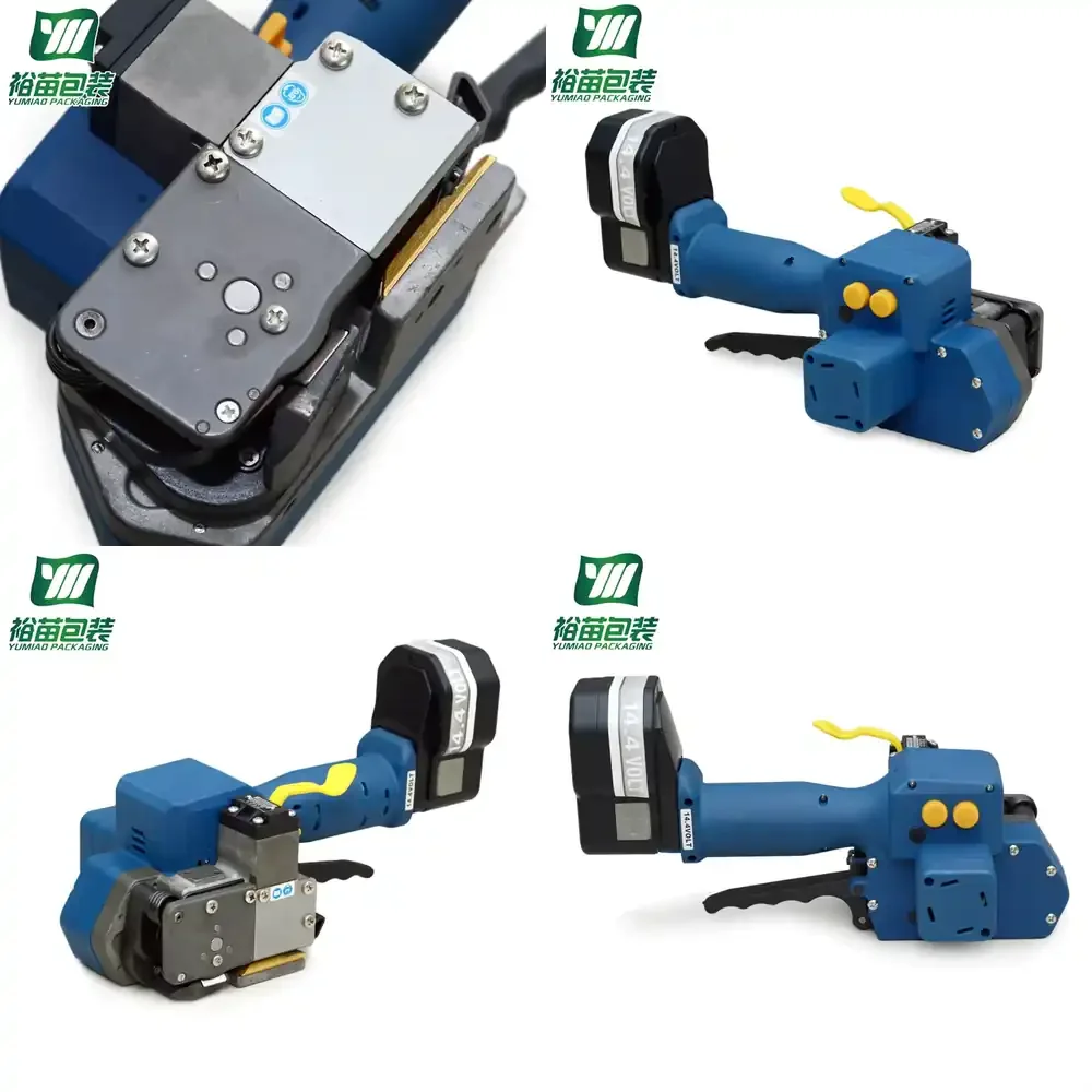 

Electric and Manual Strapping Tool for PP and PET Packing with Battery and JDC Electrical Function