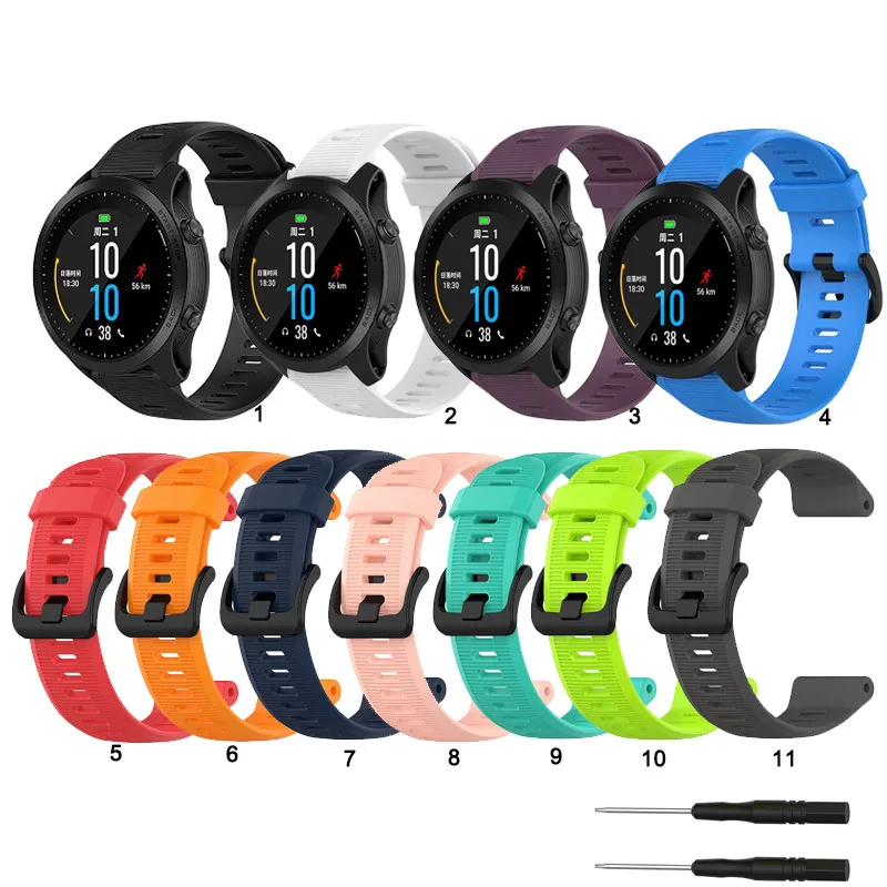 

Suitable For Garmin Fenix 5 plus Forerunner 935 945 Approach S60 Silicone Band Replacement Strap