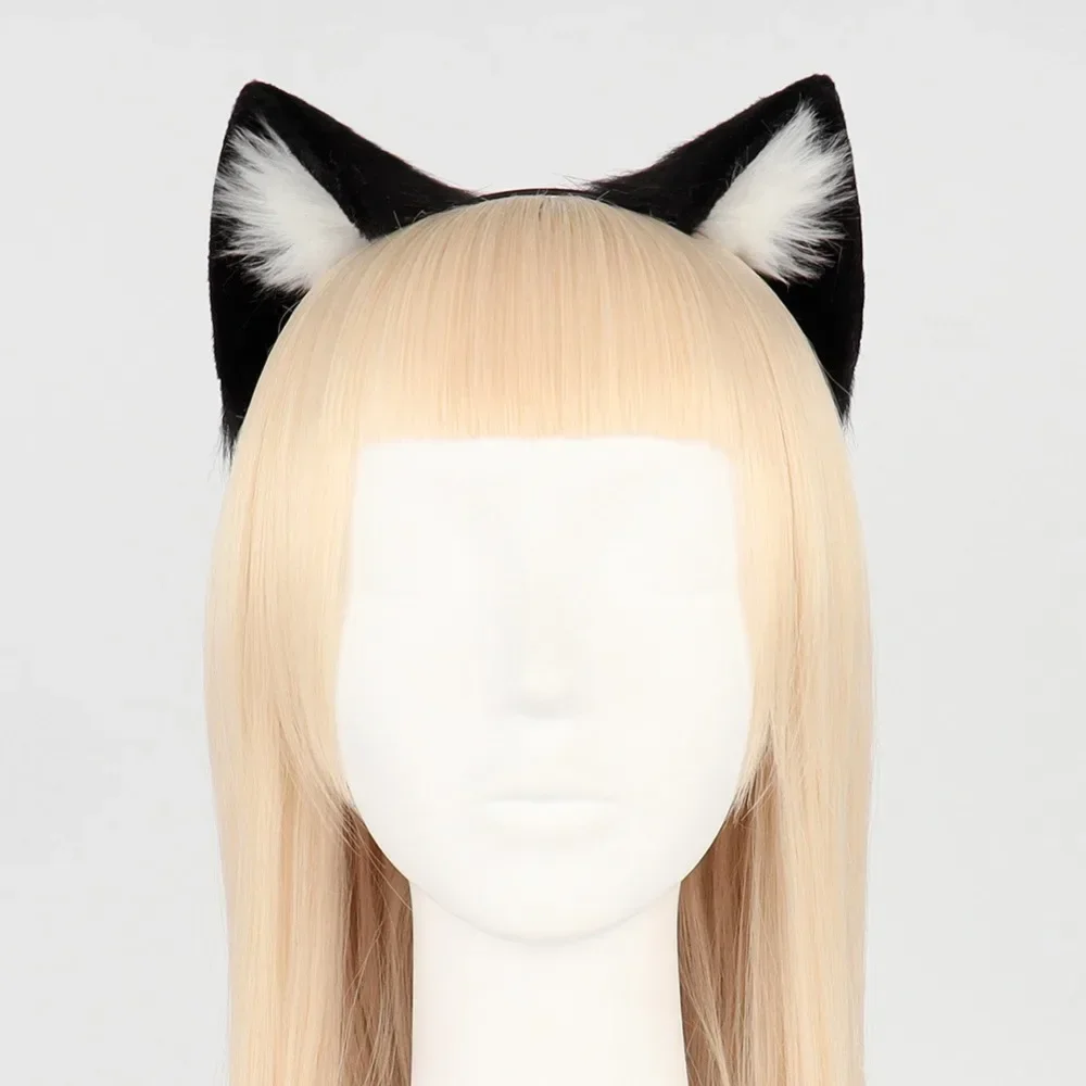 Animal Ear Headband Cos Cat Ear Headband Lolita Accessories Internet Celebrity Comic Show Live Broadcast Props Handmade